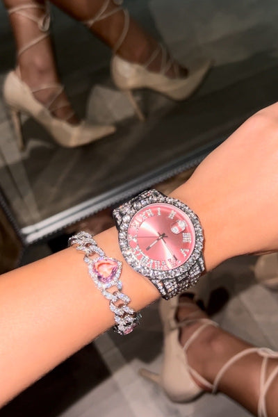Pink Champagne Watch Set