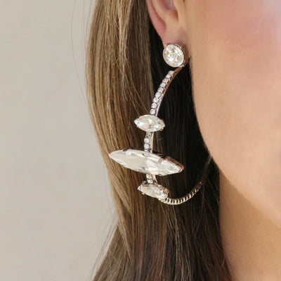 Crystal Hoops